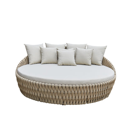 DuneDAY loungebed beige - Ø200 cm